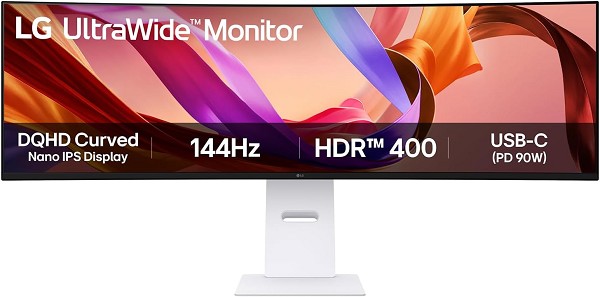 LG UltraWide 49U950A-W - LED-Monitor - gebogen - 1