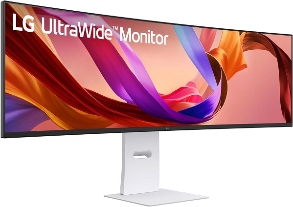 Preview: LG UltraWide 49U950A-W - LED-Monitor - gebogen - 1 hinten