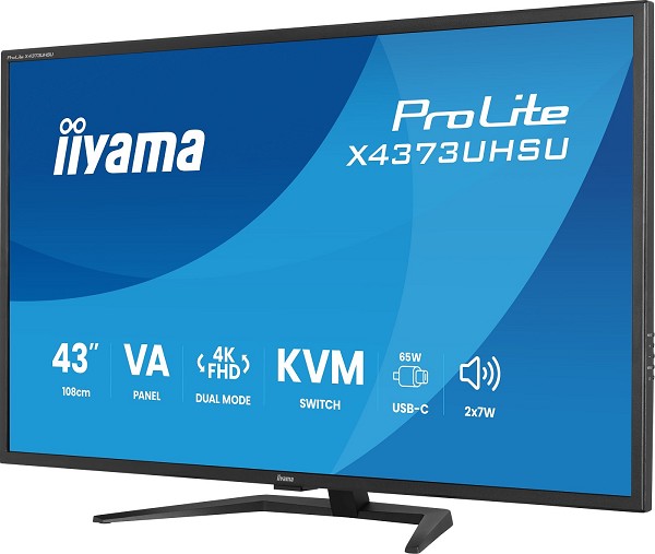 Preview: iiyama ProLite X4373UHSU-B2 - 108 cm (42.5