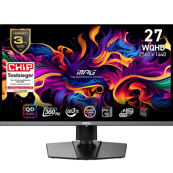 MSI MPG 271QRXDE QD-OLED Computerbildschirm 67,3 c