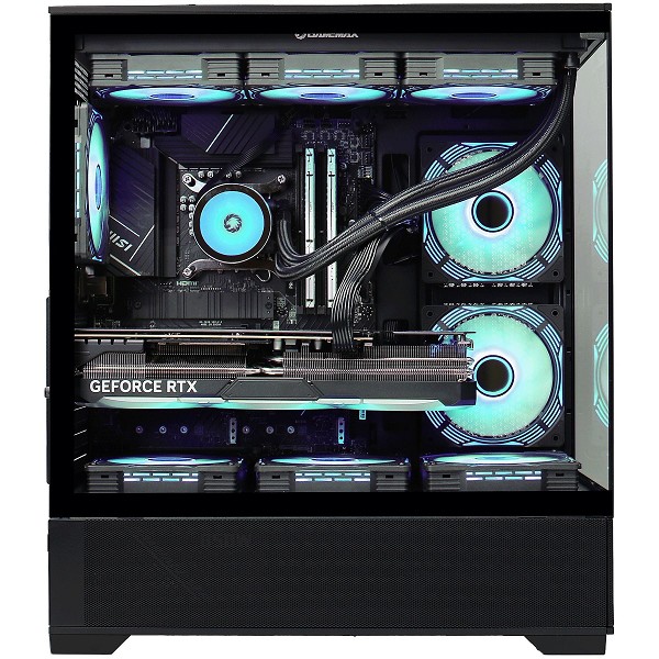 GAMEMAX Vista AB 7608 Gaming-PC, Ryzen 7 9700X, 32GB RAM, 1T oben