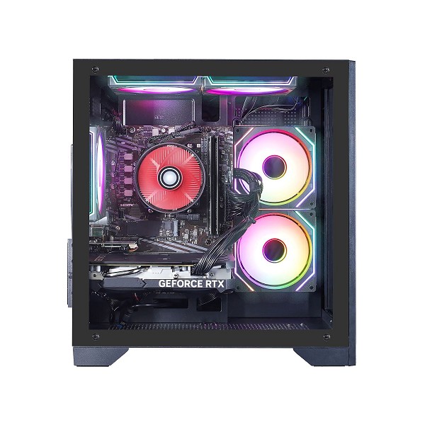 Preview: Hyrican GAMEMAX Infinity Mini BK 7796 – AMD Ryzen hinten