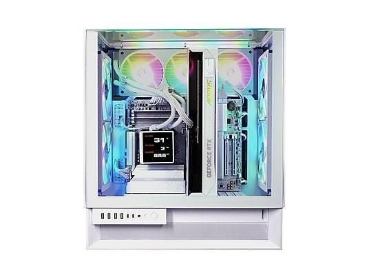 Preview: COUGAR OmnyX WT 8152 Gaming-PC, Ryzen 7 9850X3D, 64GB RAM, 2 hinten