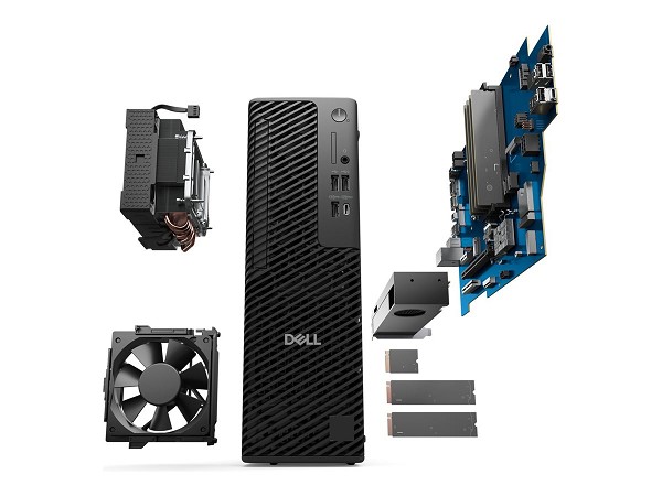 Preview: Dell Pro Max Slim FCS1250 - Schlanker Desktop rech rechts