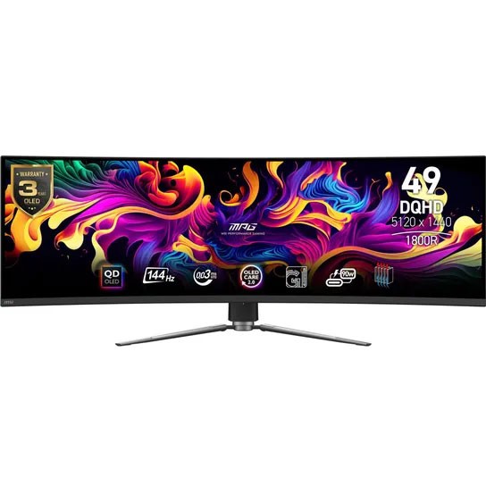 MSI MPG 491CQPDE QD-OLED - OLED-Monitor - gebogen