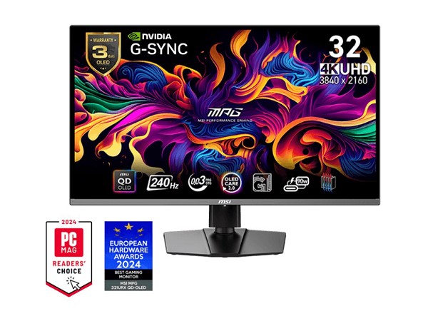 MSI MPG 321URXDE QD-OLED - OLED-Monitor - Gaming -