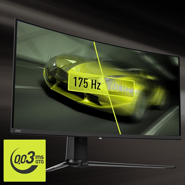 MSI MAG 341CQPDE QD-OLED Computerbildschirm 86,4 c außen