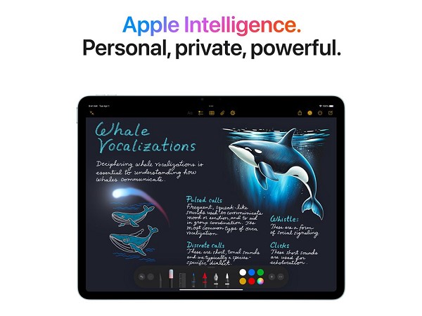 Apple 11-inch iPad Air M3 Wi-Fi - Tablet - 128 GB außen