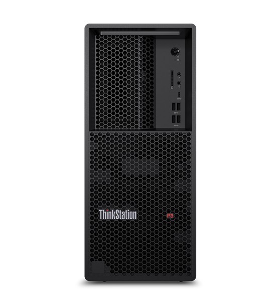 Preview: Lenovo ThinkStation P3 Tower – Intel Core Ultra 9 hinten