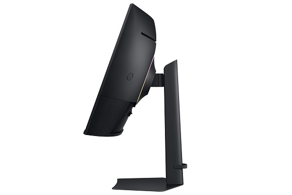 Samsung G75F Computerbildschirm 94 cm (37") 3840 x vorn rechts