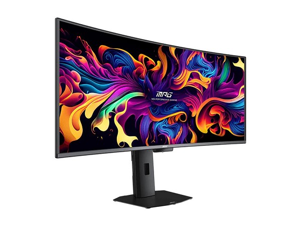 Preview: MSI MPG 341CQR X36 - OLED-Monitor - Gaming - gebog hinten