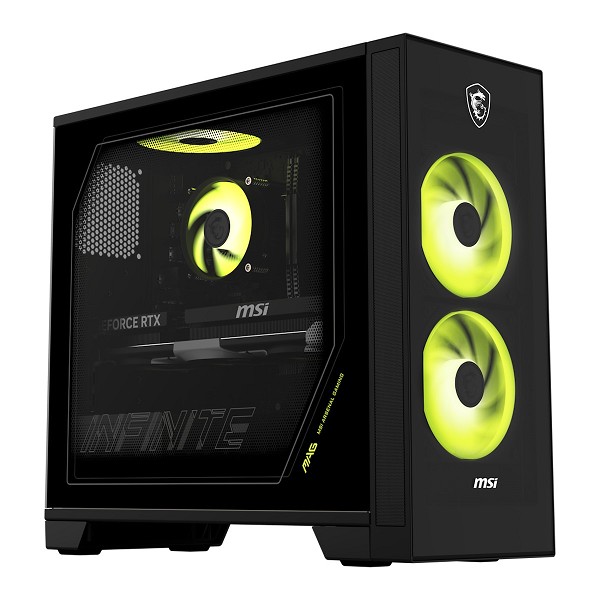 Preview: MSI Infinite S AI Desktop PC – Intel Core Ultra 5 225F, 16 G hinten