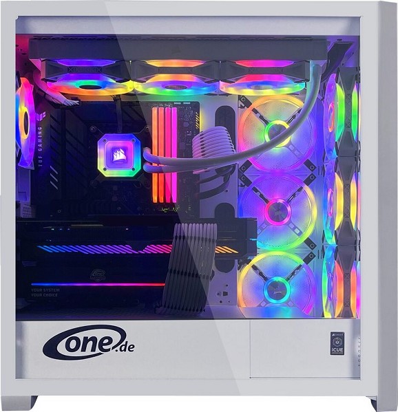 Preview: ONE GAMING High End PC Ichbinsjetzt iCUE Edition hinten