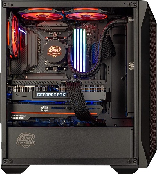Preview: ONE GAMING Gaming PC heldenhafte Edition hinten