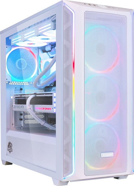 ONE GAMING High End PC White Edition IN45