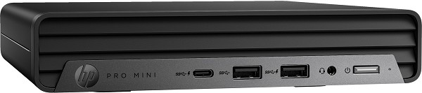 Preview: HP Pro Mini 400 G9 Desktop PC - Intel Core i3-13100T, 16 GB  hinten