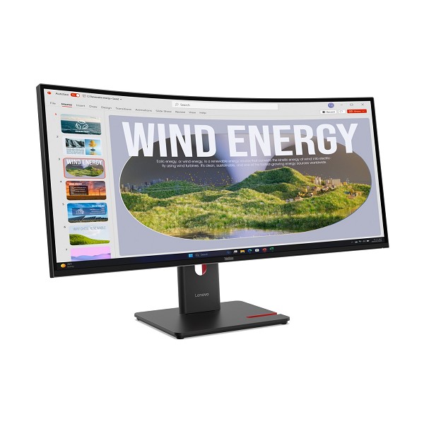 Preview: Lenovo ThinkVision T34WD-40 LED display 86,4 cm (3 rechts