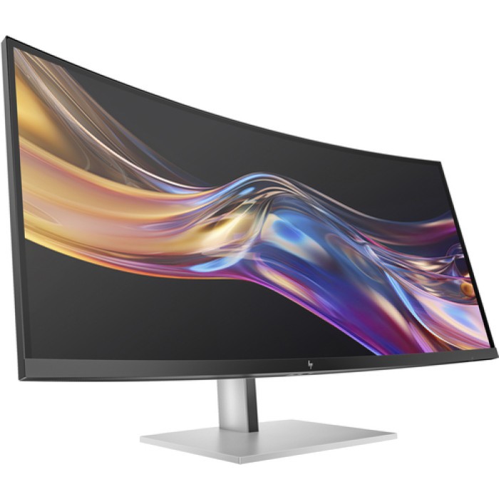 HP 738pu - Series 7 Pro - LED-Monitor - gebogen - hinten