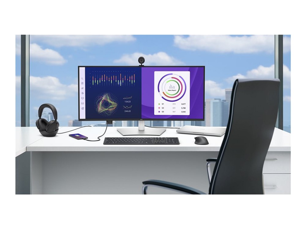Dell Pro 34 Plus USB-C Hub Monitor P3425WE - LED-M außen