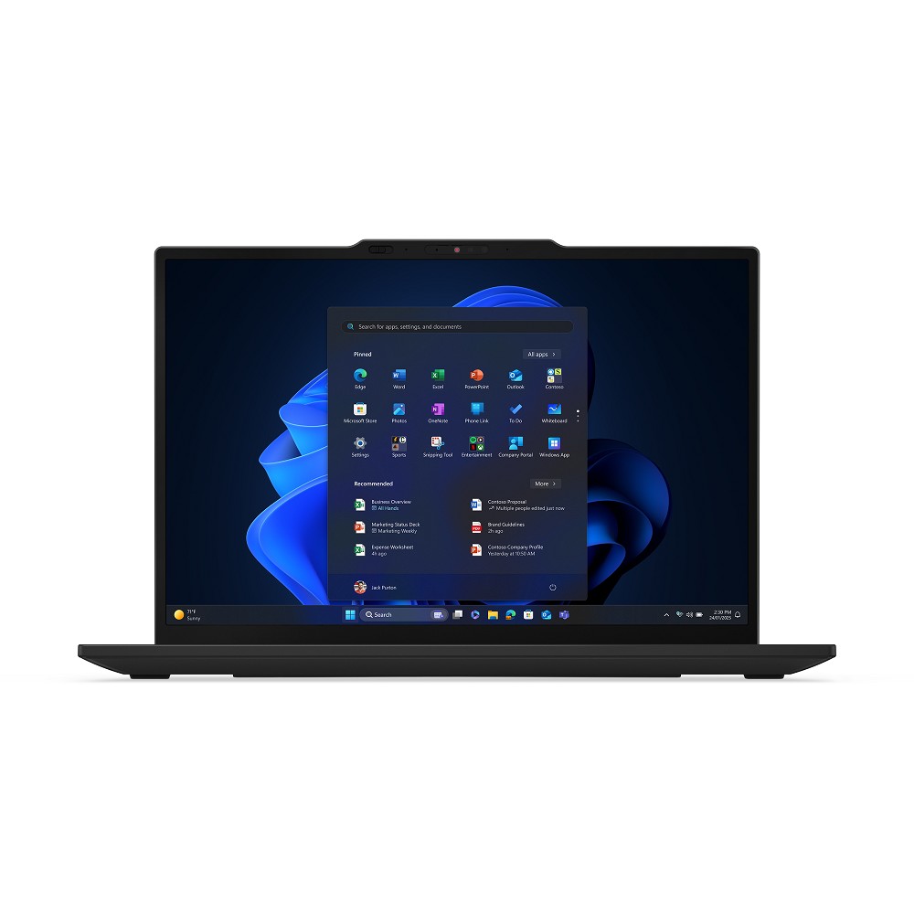 Lenovo ThinkPad X13 Gen 6 (Intel) Intel Core Ultra hinten