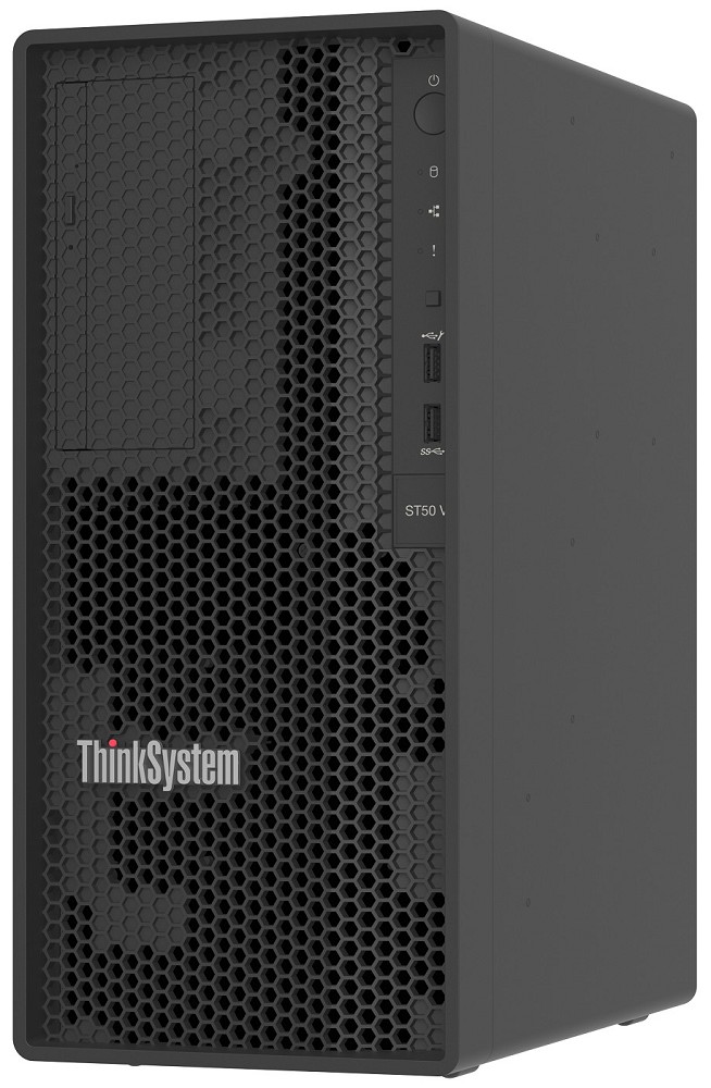 Lenovo ThinkSystem 7DF31001EA Server 960 GB Tower hinten