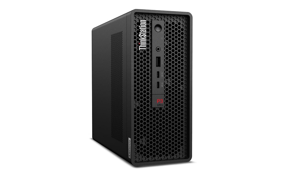 Lenovo ThinkStation P3 Ultra SFF Gen 2 – Intel Core Ultra 9  hinten