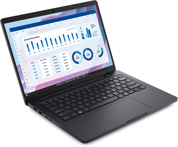 DELL Pro Max 14 MC14255 Copilot+ PC AMD Ryzen AI 7 hinten