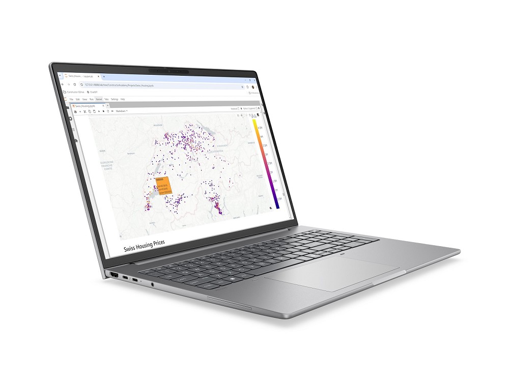 HP ZBook 8 G2a Mobile-Workstation – 16", AMD Ryzen AI 7 PRO  hinten