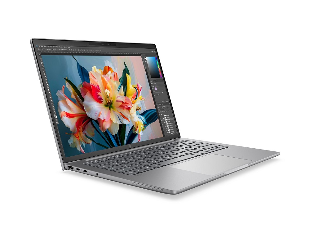 HP ZBook 8 G2i – 14", Intel Core Ultra 7 356H, 48 GB RAM, 1  hinten