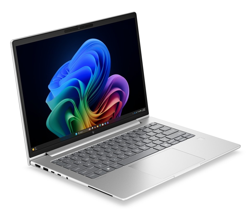 HP EliteBook 6 G2i, 14", Intel Core 5 320, 16 GB RAM, 512 GB hinten