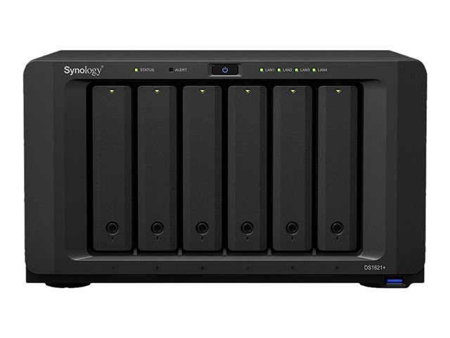 Synology Disk Station DS1621+ - NAS-Server  hinten hinten