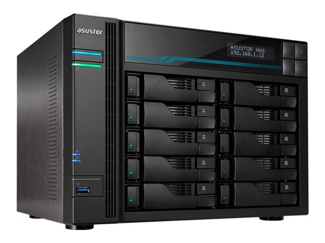 ASUSTOR Lockerstor 10 AS6510T - NAS-Server  vorne