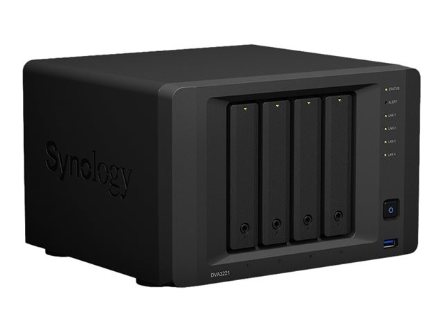 Synology Deep Learning NVR DVA3221 - standalone NV links