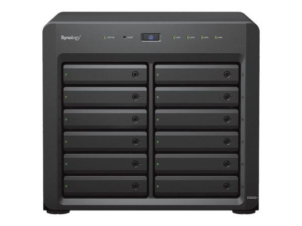 Synology Disk Station DS2422+ - NAS-Server  hinten hinten