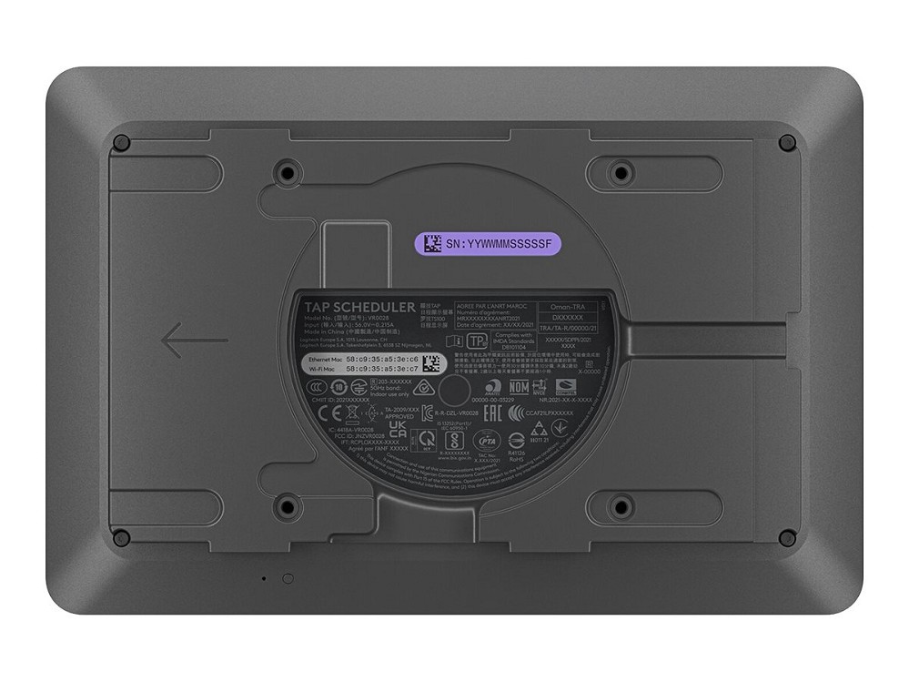 Logitech Tap Scheduler Purpose-Built Scheduling Pa rechts