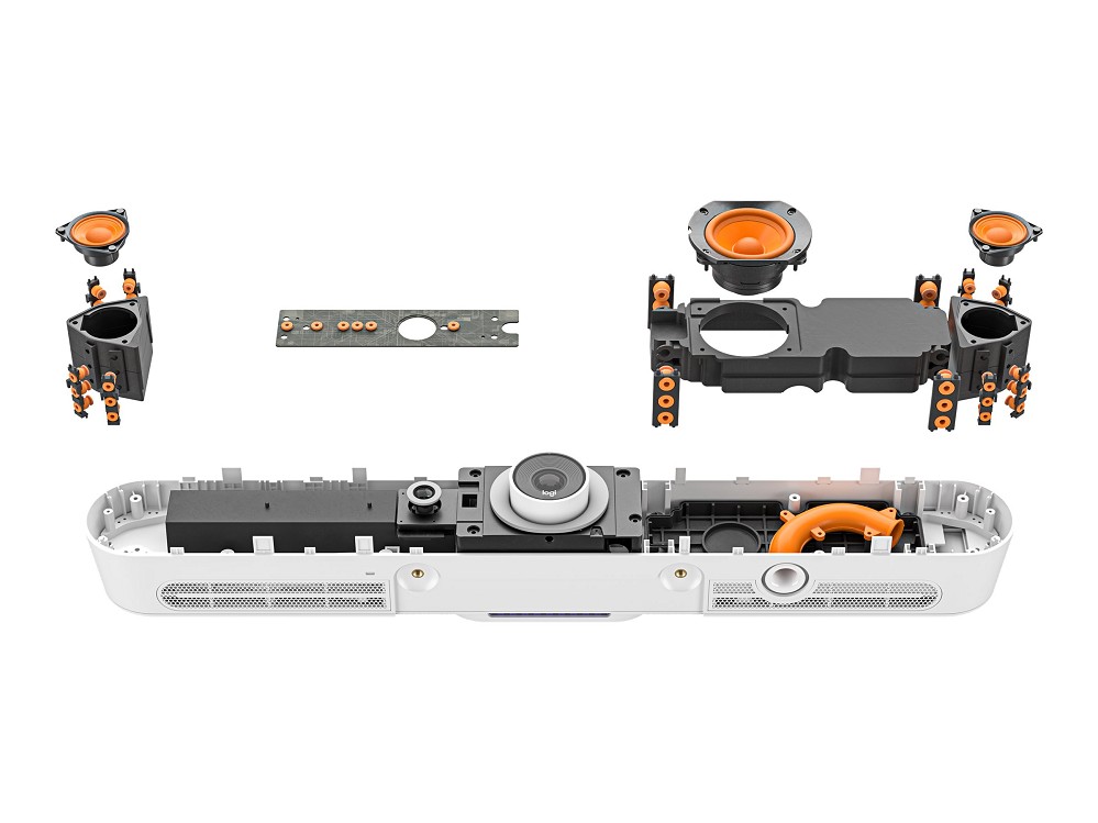 Logitech Rally Bar Mini - Videokonferenzkomponente hinten