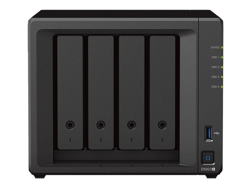 Synology Disk Station DS923+ - NAS-Server  hinten hinten