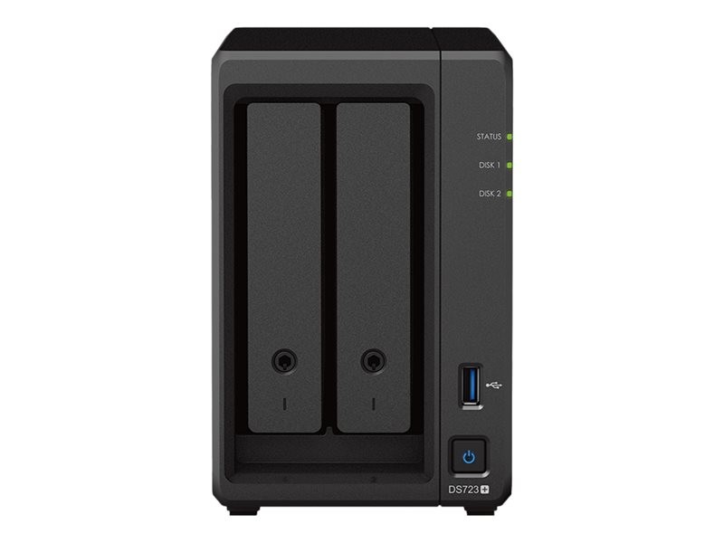 Synology Disk Station DS723+ - NAS-Server  hinten hinten