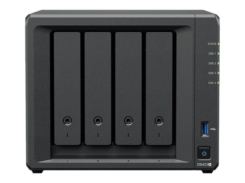 Synology Disk Station DS423+ - NAS-Server  hinten hinten