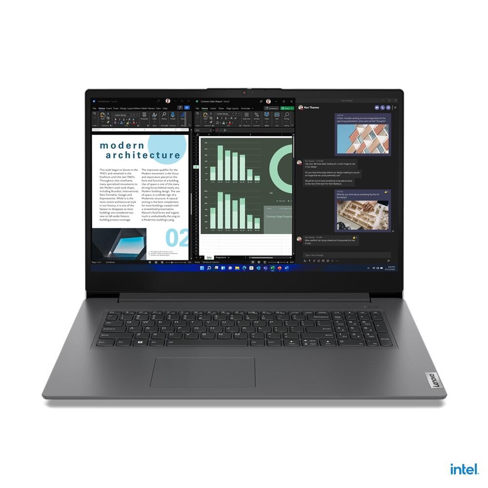 Lenovo V17 G4 IRU Iron Grey, Core i5-13420H, 16GB RAM, 512GB SSD, 345