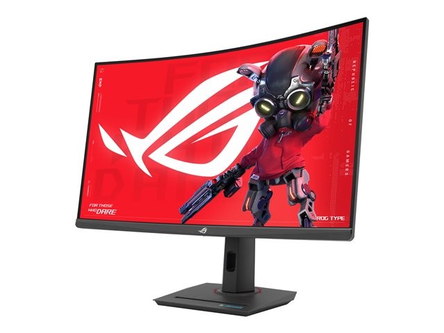 ASUS ROG Strix XG32WCMS - LED-Monitor - gebogen - hinten