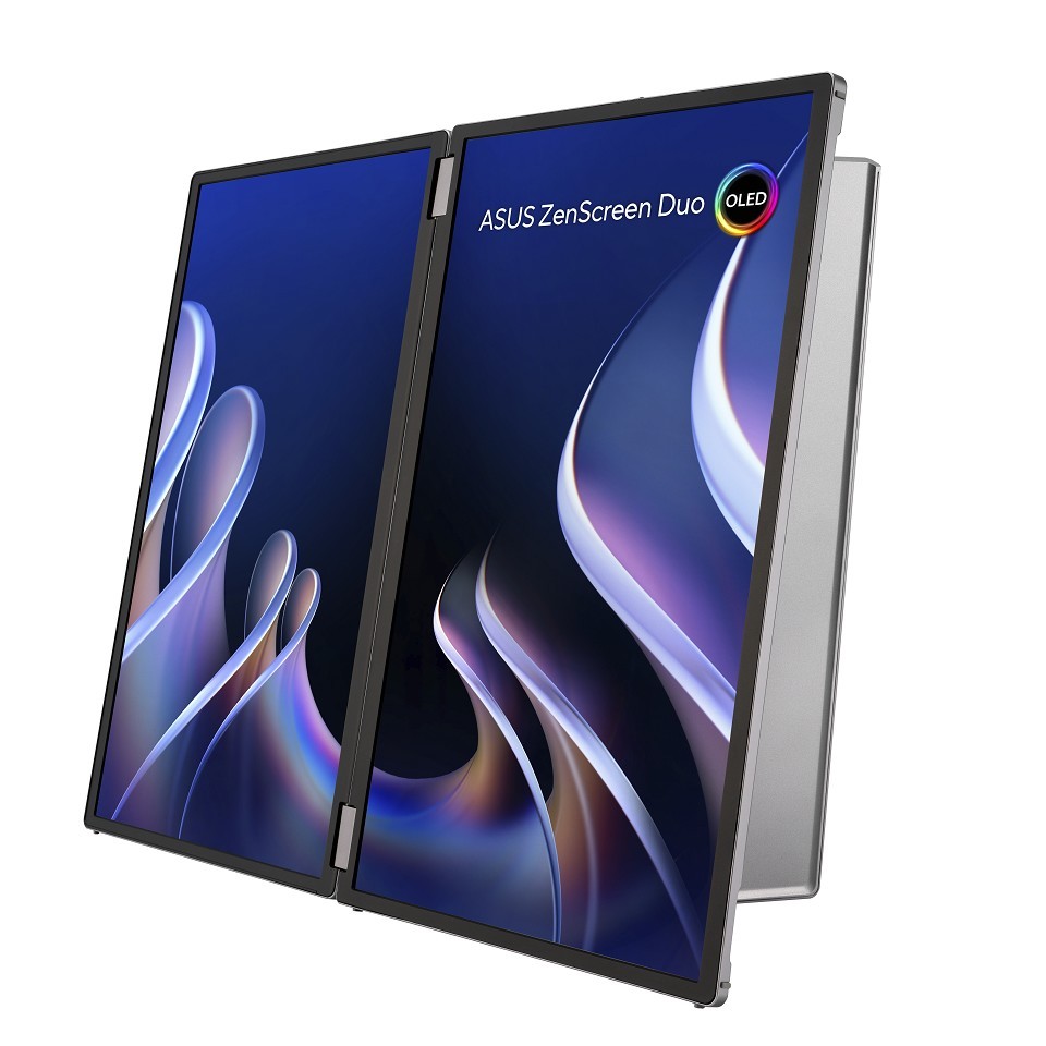 ASUS ZenScreen Duo OLED MQ149CD Computerbildschirm links