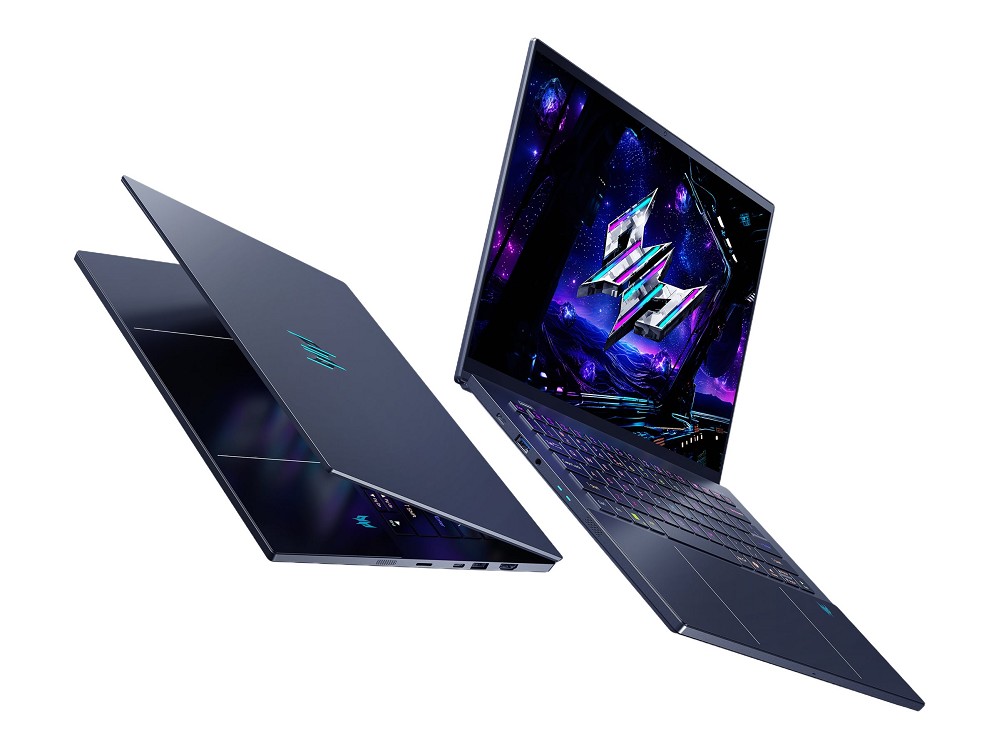 Acer Predator Triton 14 AI PT14-52T -  Core Ultra hinten