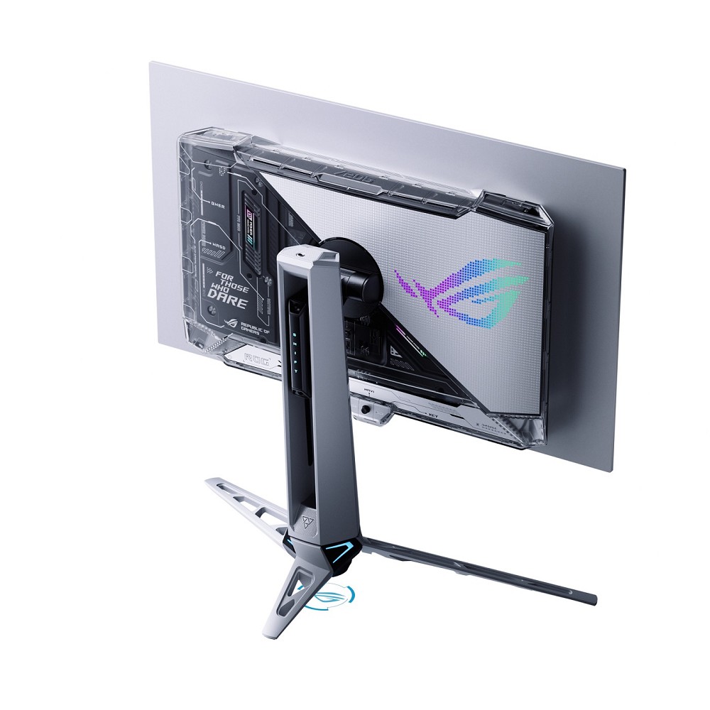 ASUS ROG Swift OLED PG27AQWP-W Computerbildschirm links