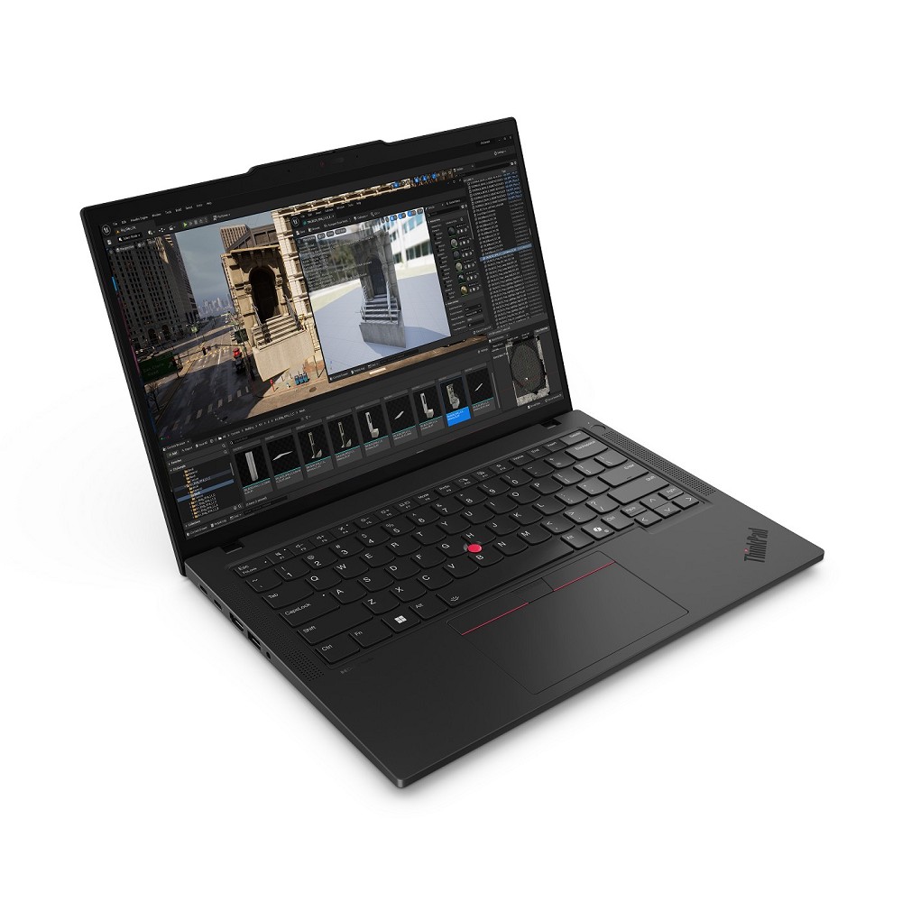 Lenovo ThinkPad P14s Gen 5 (AMD) AMD Ryzen™ 5 PRO vorn links
