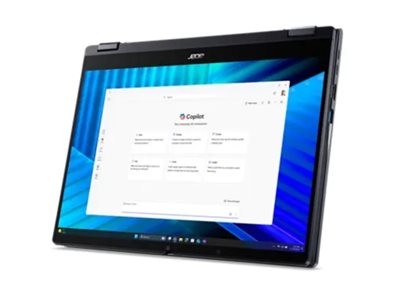 Acer TravelMate P4 Spin 14 TMP414RN-55-TCO - Flip- oben