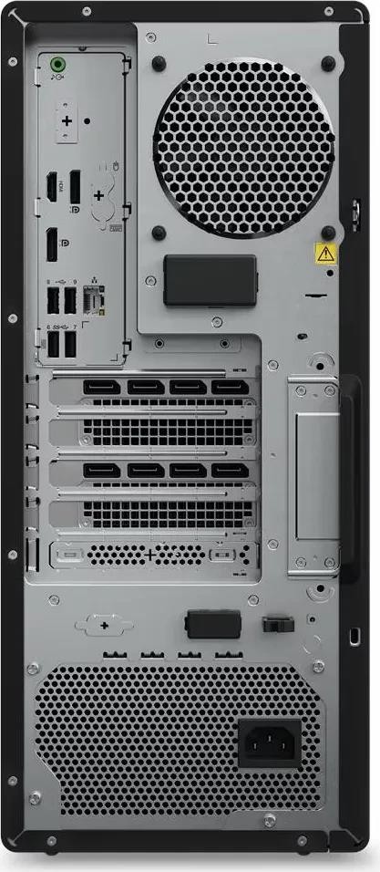 Lenovo ThinkStation P3 Tower Gen 2, Core Ultra 7 265K, 32GB  hinten