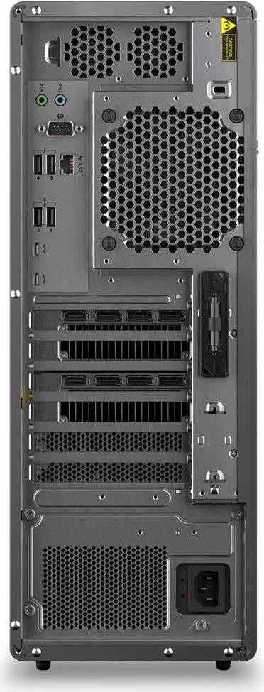 Lenovo ThinkStation P5 Gen 2, Xeon 636, 64GB RAM, 1TB SSD, R hinten