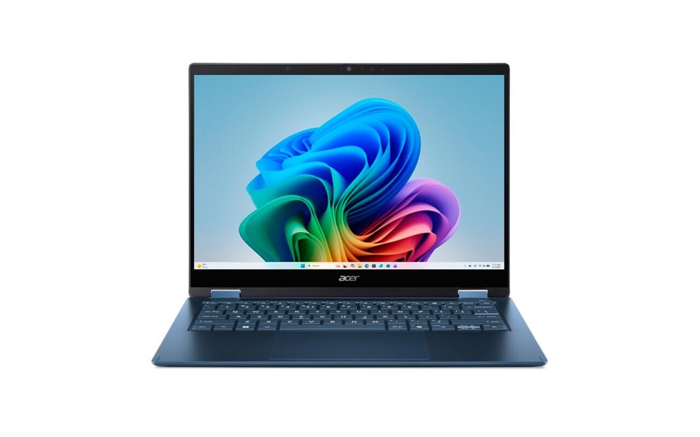 Acer Swift Spin 14 AI, 14" Convertible, Qualcomm Snapdragon  hinten