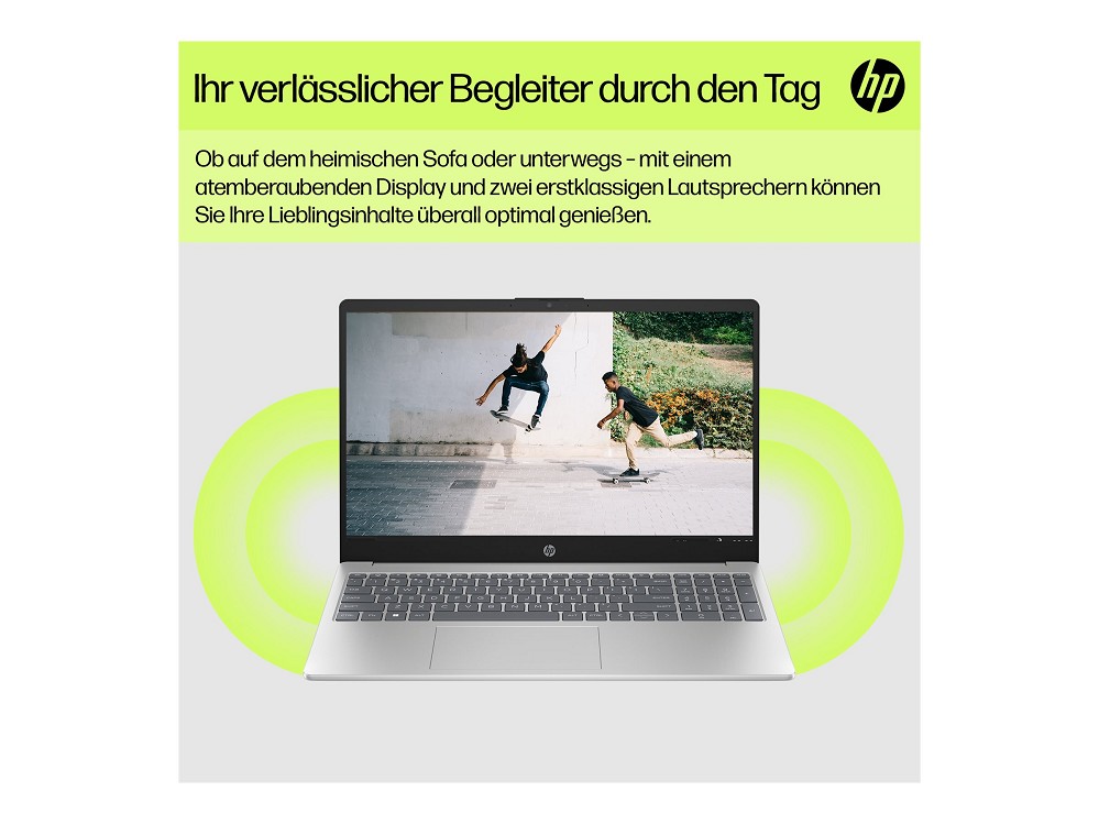 HP Laptop 15-fd1059ng -  Core 5 120U / 1.4 GHz - F rechts